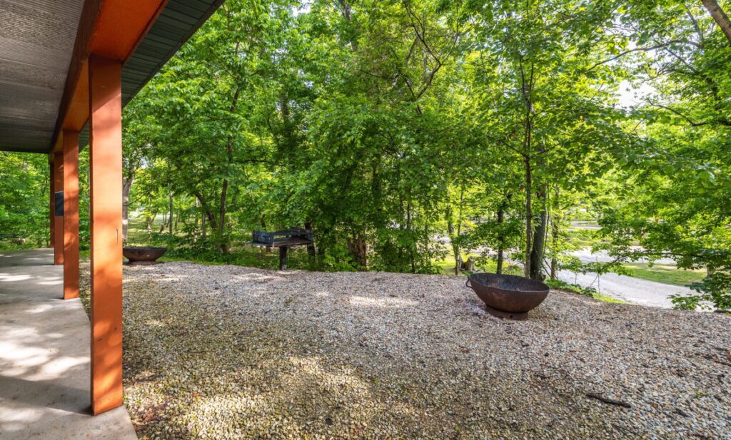Exterior of the Chalets at Ozark Outdoors Riverfront Resort