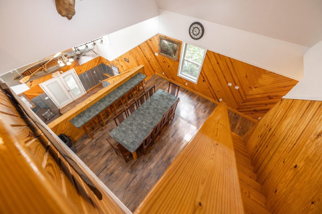 Kitchen of the Chalets at Ozark Outdoors Riverfront Resort