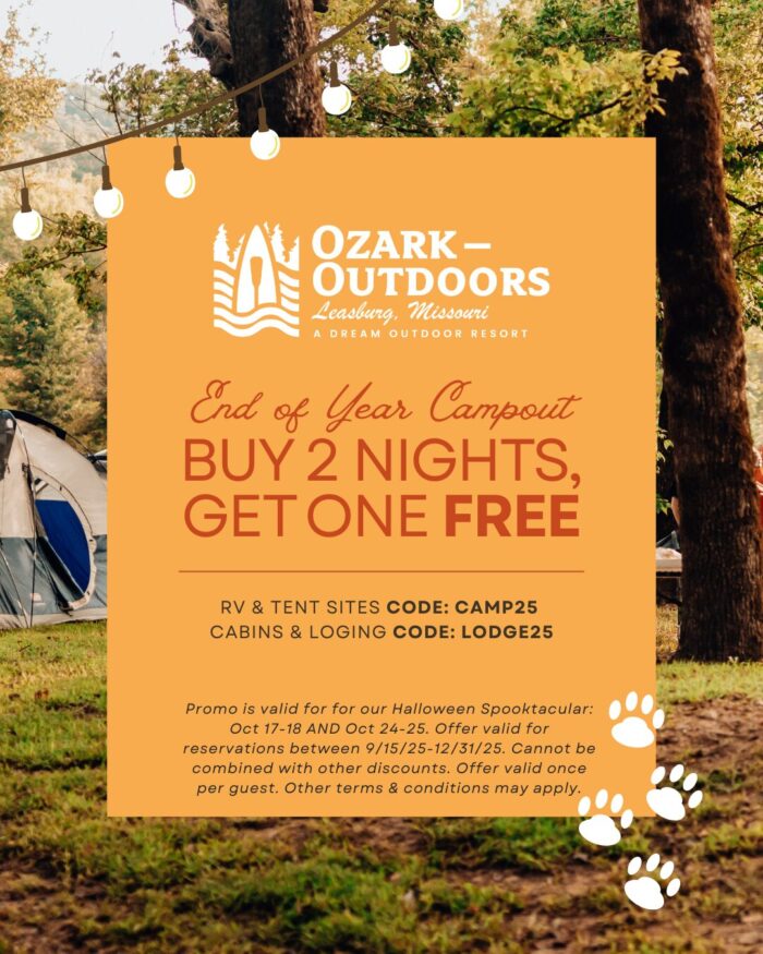 OZARKS - Camping Promo